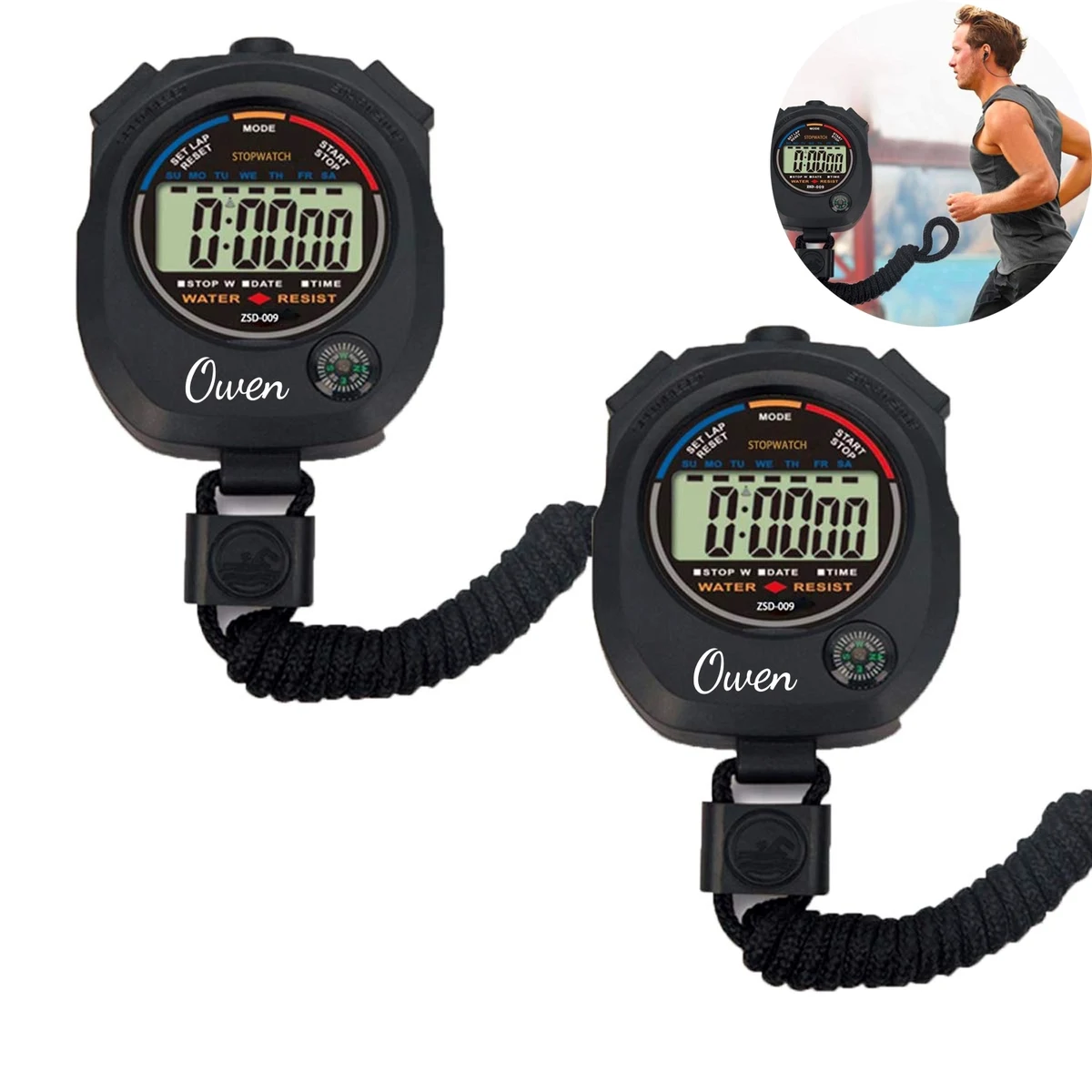 Sports Digital Stopwatch Timer 1