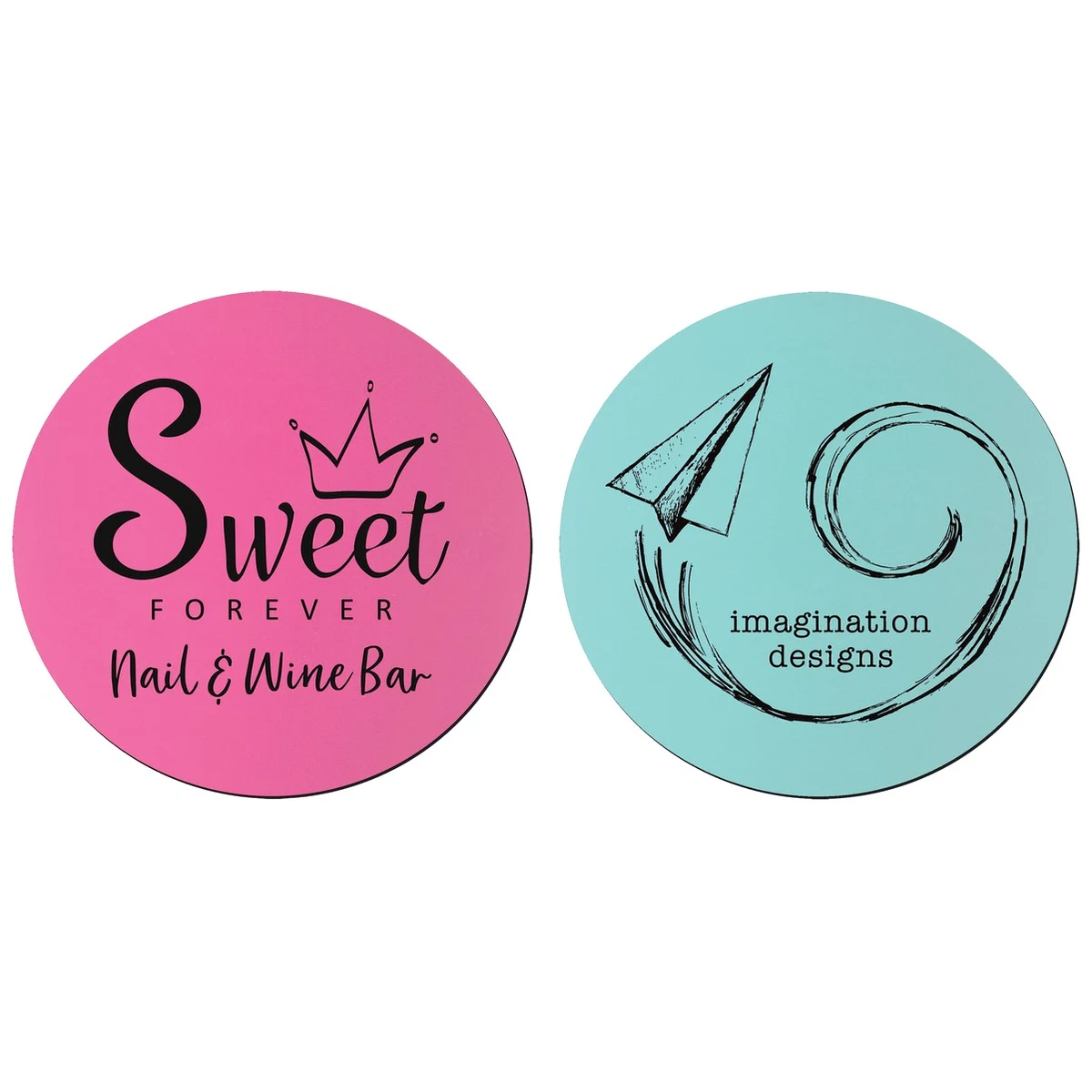 3 3/4" Round Silicone Coaster 1