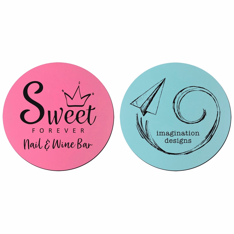3 3/4" Round Silicone Coaster