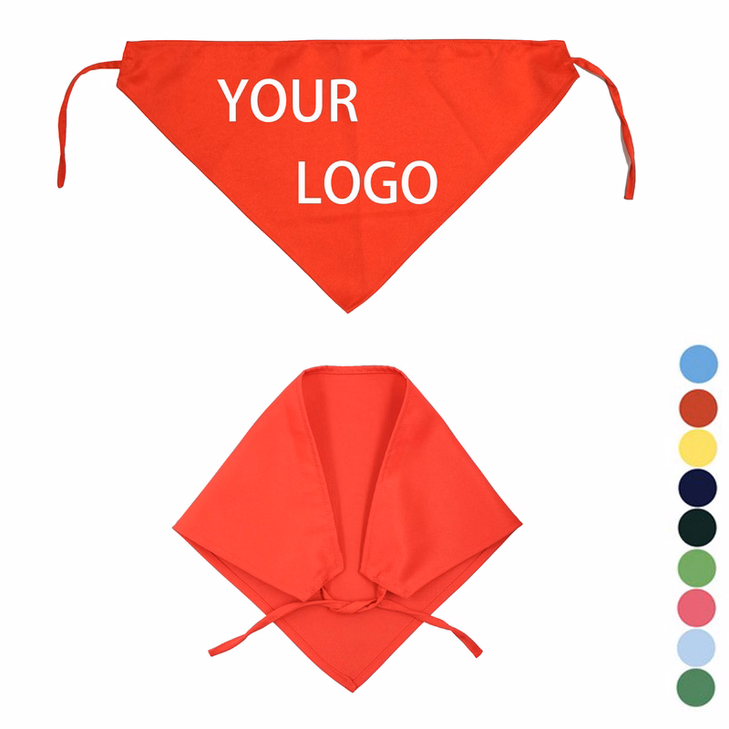 Full Color Pet Bib Saliva Triangle Bandanna