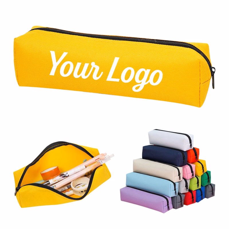 Zippered Oxford Stationery Pouch