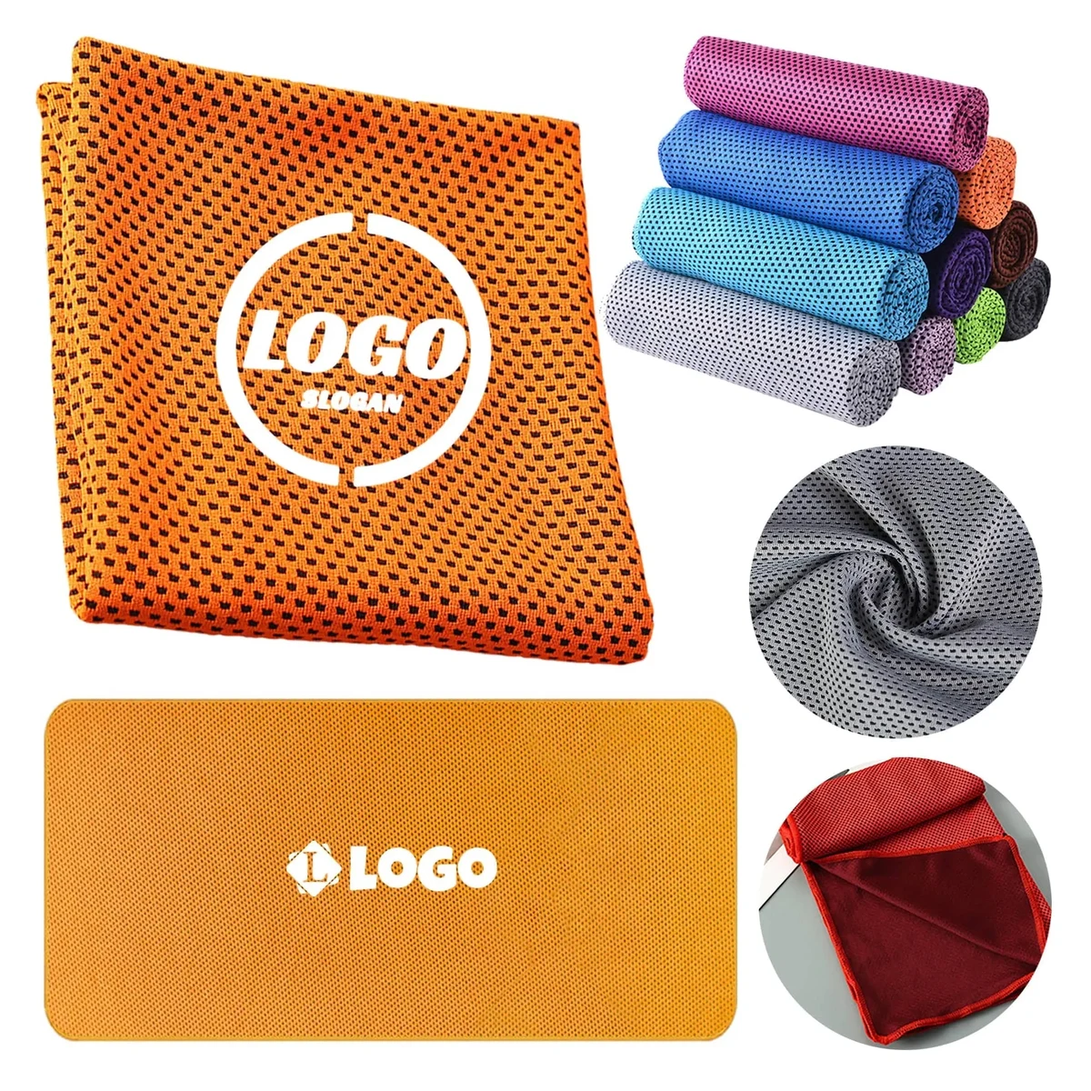 Customizable Cooling Towels MOQ 50 Multiple Sizes Available 1