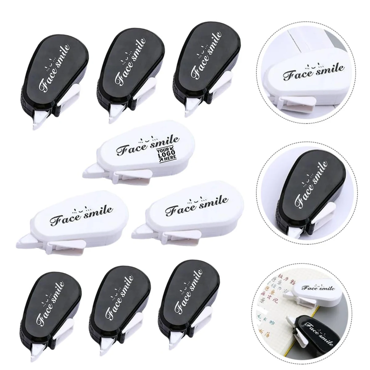 School Mildliners White Out Pen Portable Wipe Out Instant Correction Tape 1
