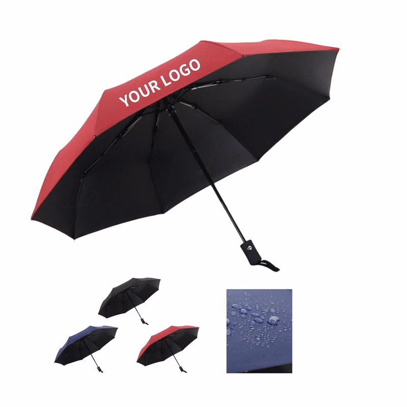 Windproof Pongee Inverted Umbrella for Car or Travel