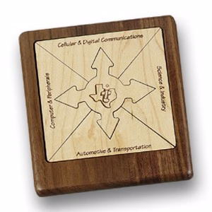 Wood Jigsaw Puzzle - 5 piece square