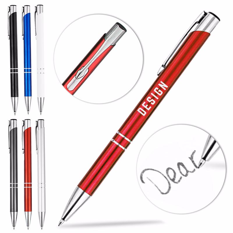 Derby Soft Tactile Slim Metal Pen