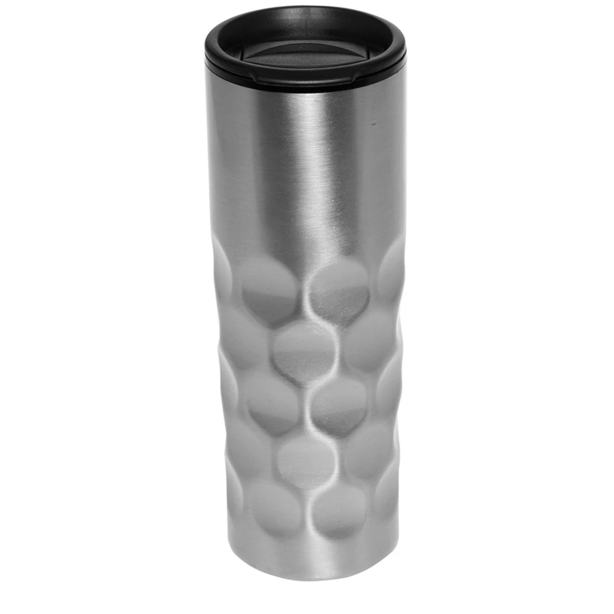 16 Oz Honeycomb Stainless Steel Tumbler w/ Twist Locking Cap 1