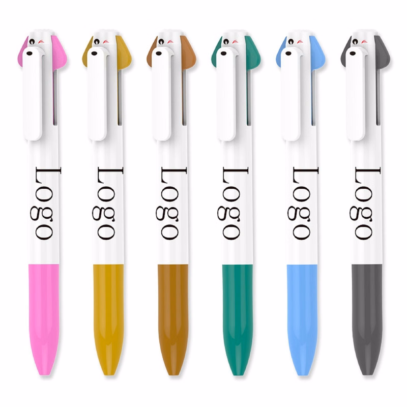 Creative Two-Color Ballpoint Pen For Students For Writing