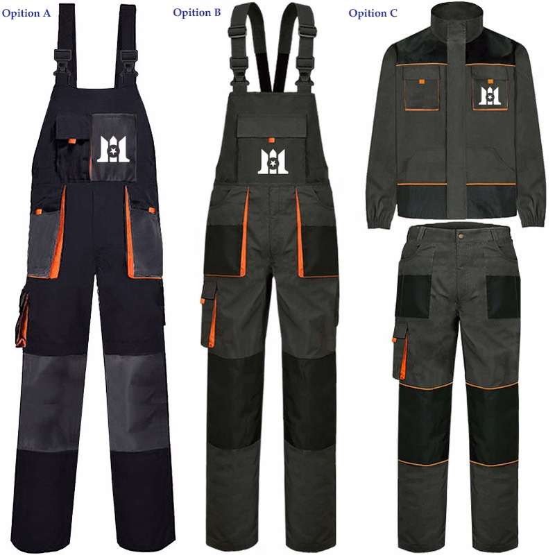 Construction Workwear with Multi-Pockets
