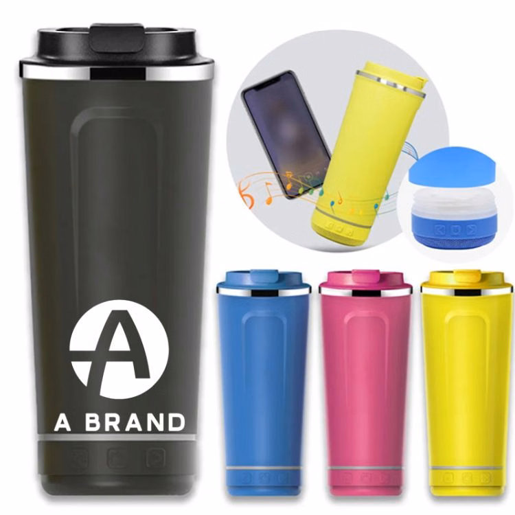 18oz Multifunctional Detachable Bluetooth Speaker Water Cup