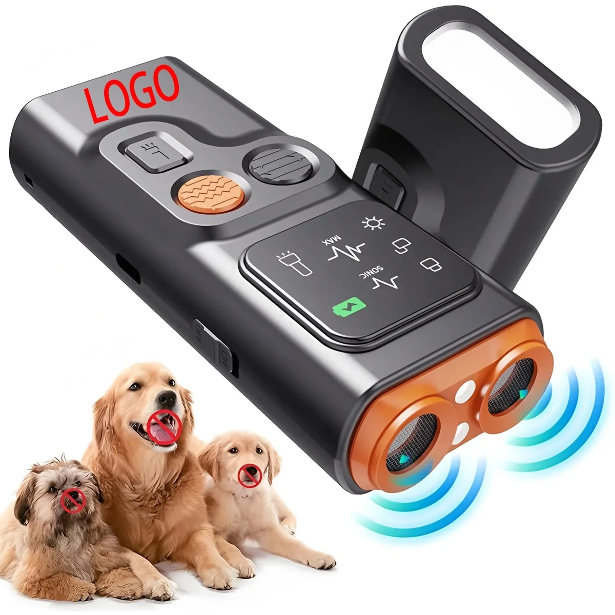 Rechargeable Ultrasonic Dog Training Device 1