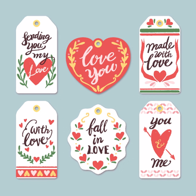 Custom Shape Pinup Cards