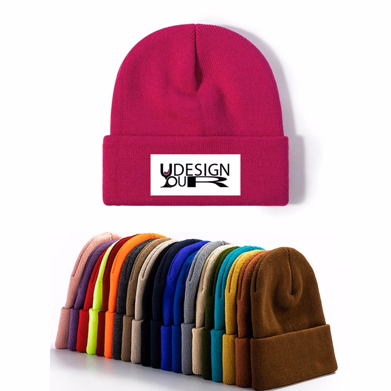 Knit Beanie With Cuff