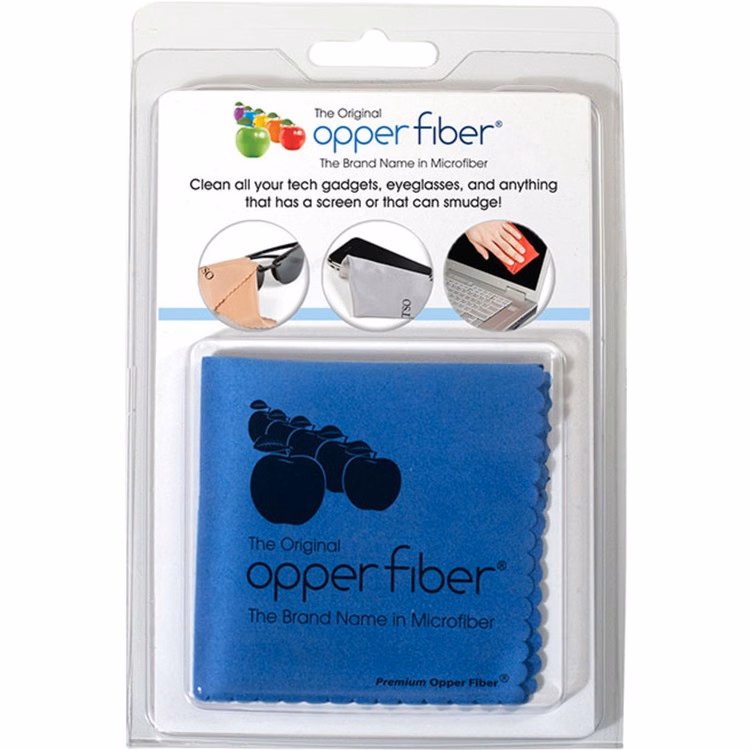 Premium Opper Fiber Cloth In Clamshell Retail Packaging - 1 Color