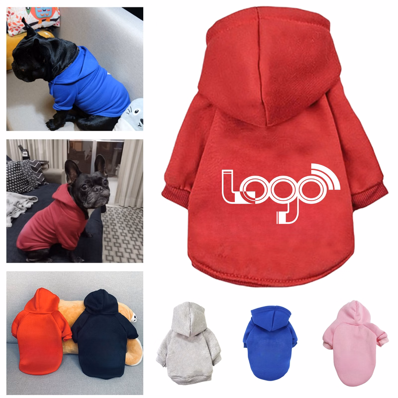 Stylish Warm Pet Hoodie for Cold Seasons