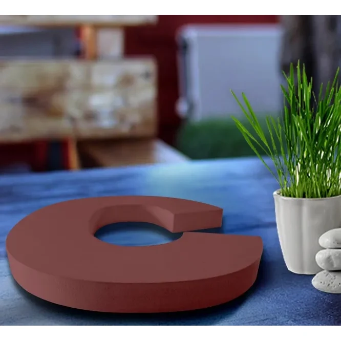 Painted MDF Letters and Numbers 1