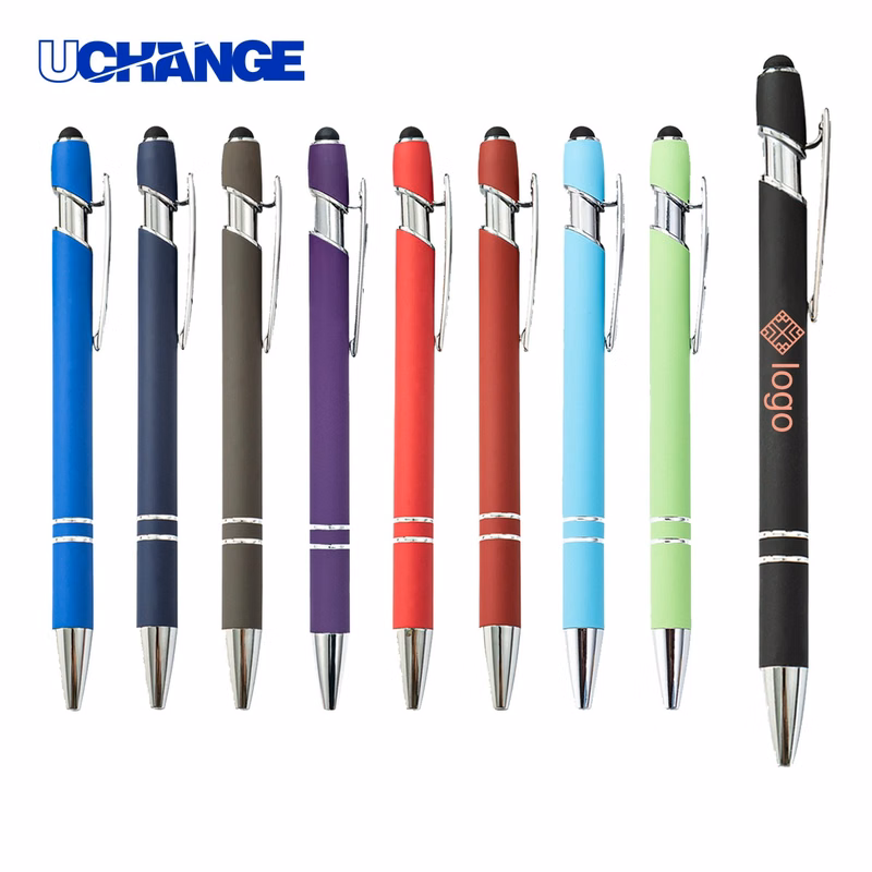 Metal Ballpoint Pen With Stylus Tip for Screens