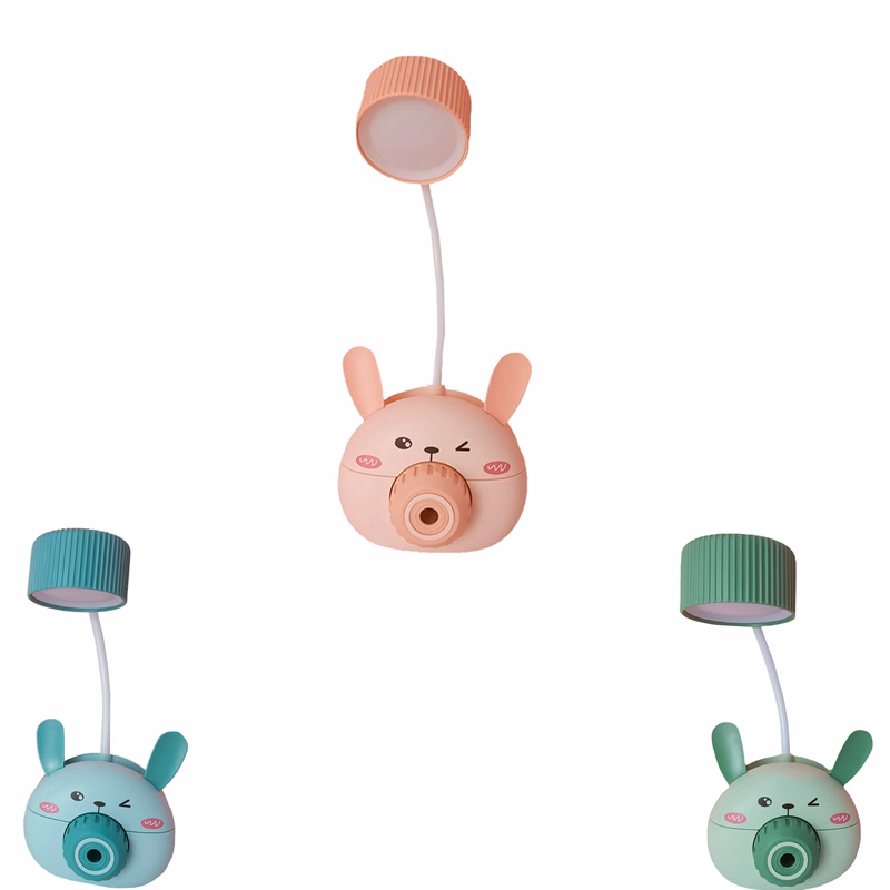 Sharpener Pen Holder With USB RechargeableTable Lamp