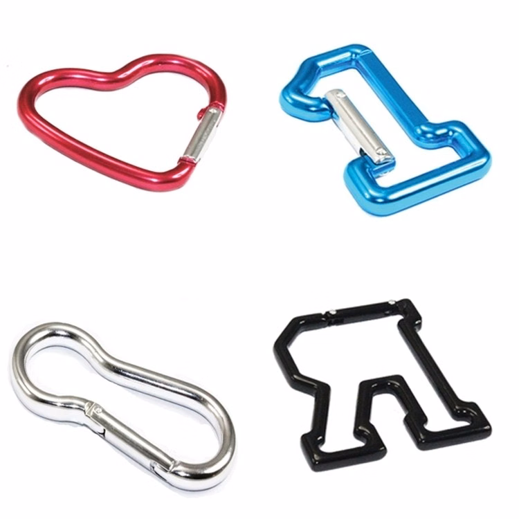 Heart Shaped Aluminum Carabiner Climbing Hook