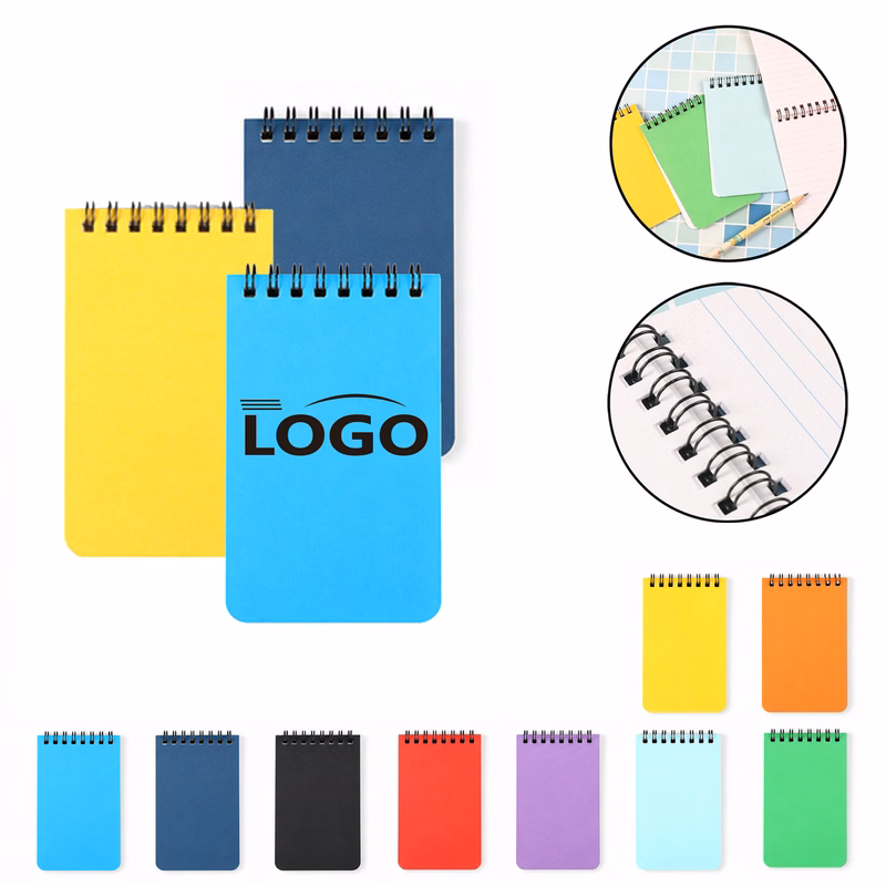 Top Bound Spiral Notebook With Color Cover MOQ20