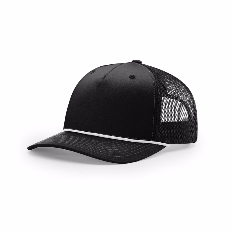  Five Panel Trucker with Rope