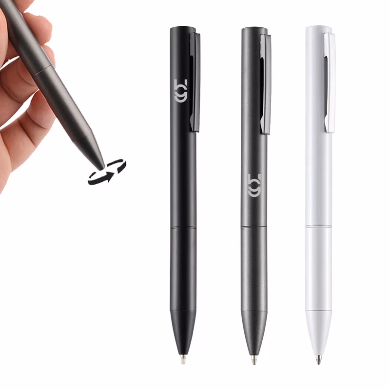 Matte Metal Ballpoint Pen Twist MOQ 50pcs