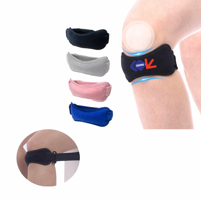 Sports Fitness Silicone Knee Pads