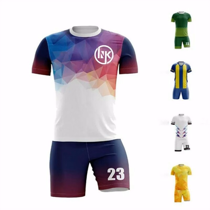 Soccer Training Uniform Shorts And Shirts Jerseys Set