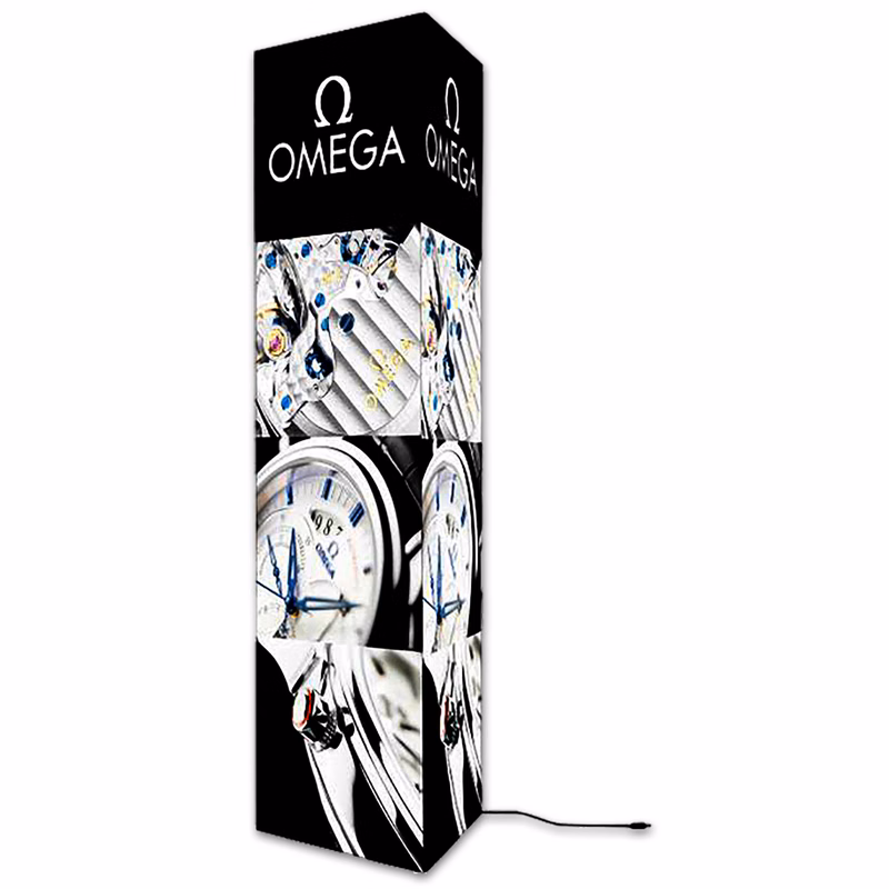10' Triangle Tower Fabric Banner