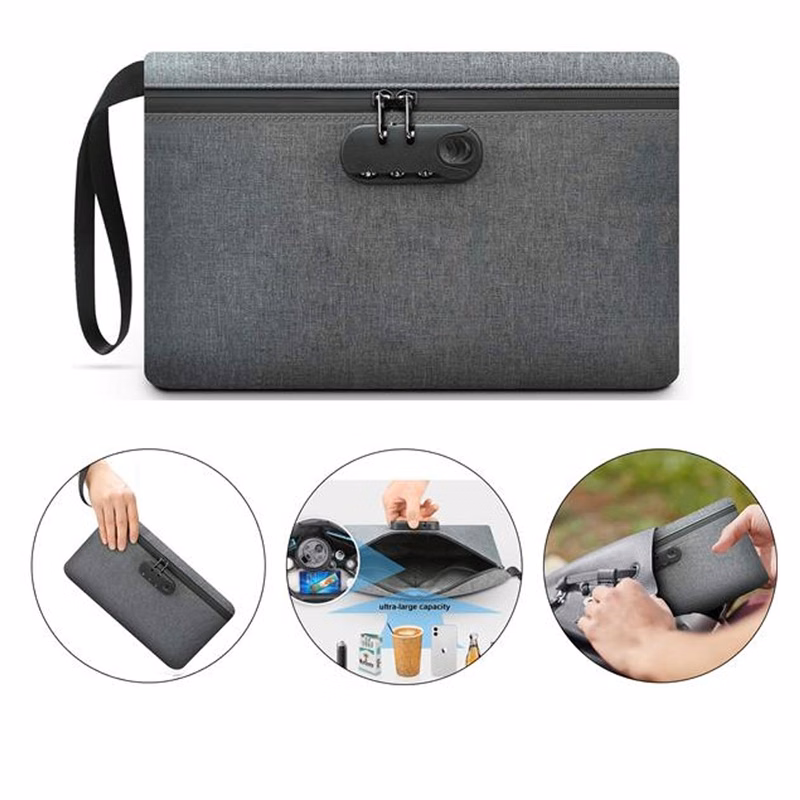 Pouch Zipper Smell Proof Tobacco Bag
