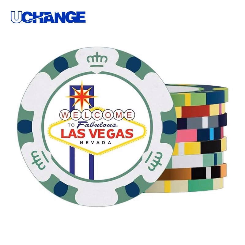 Full Color Size Custom Poker Chips