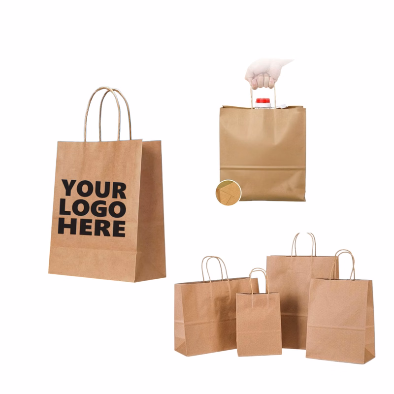 Kraft Paper Handheld Pouch