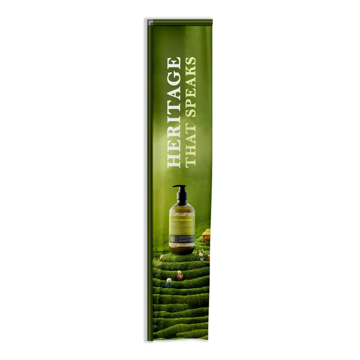 Custom Digital Printed Standard Tower Flags 15' x 35" 1
