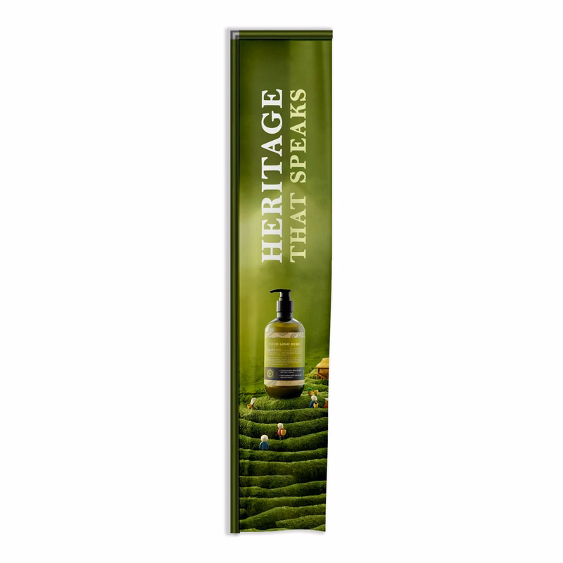 Custom Digital Printed Standard Tower Flags 15' x 35"