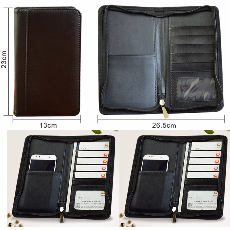 Leather Auto Registration and Insurance Card Holder