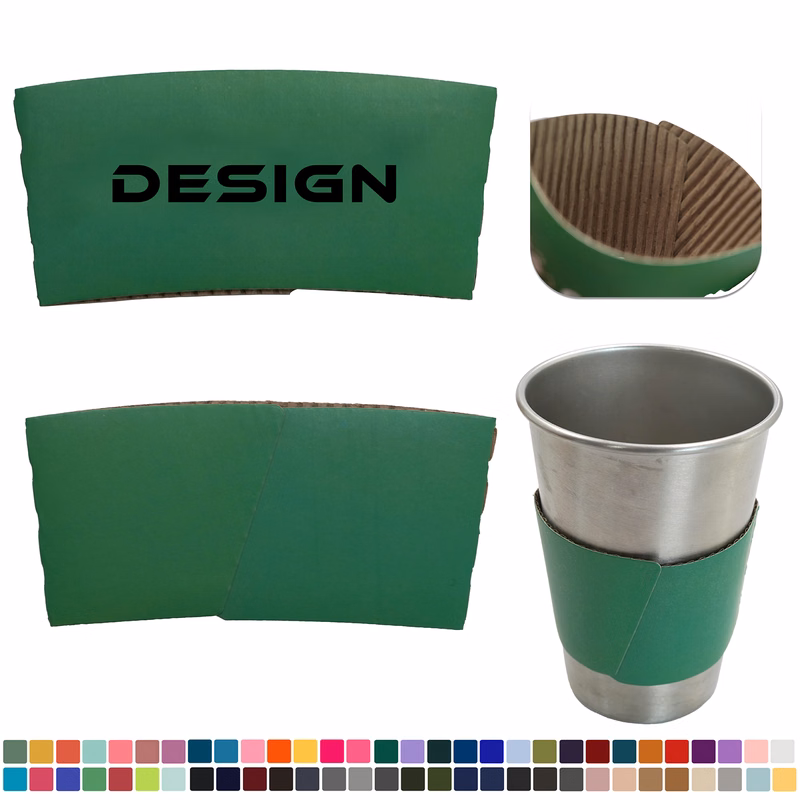 Corrugated Sleeve for Coffee/Tea Cups MOQ300