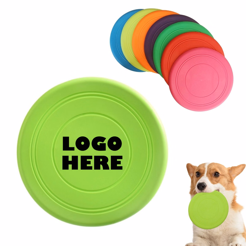 Soft Rubber Flight Disc With Customizable Logo