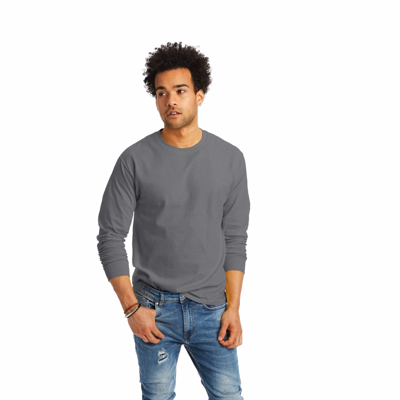 Hanes Authentic-T Long-Sleeve T-Shirt