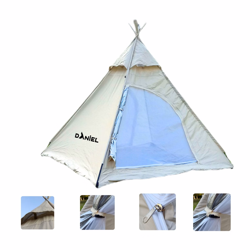 87" x 87" x 106" Indian Tent