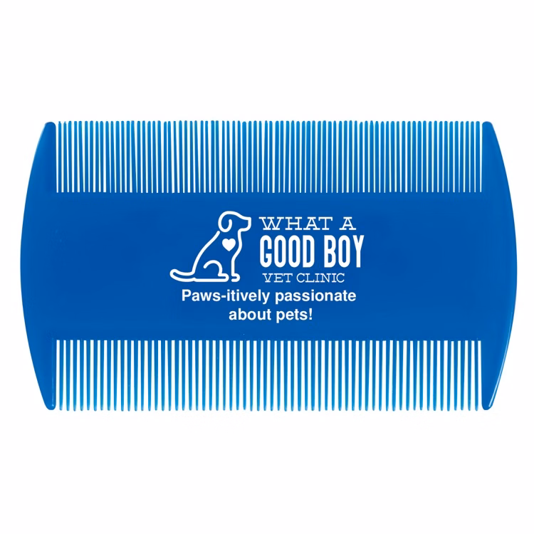 Blue Flea Comb (3" x 2.063")