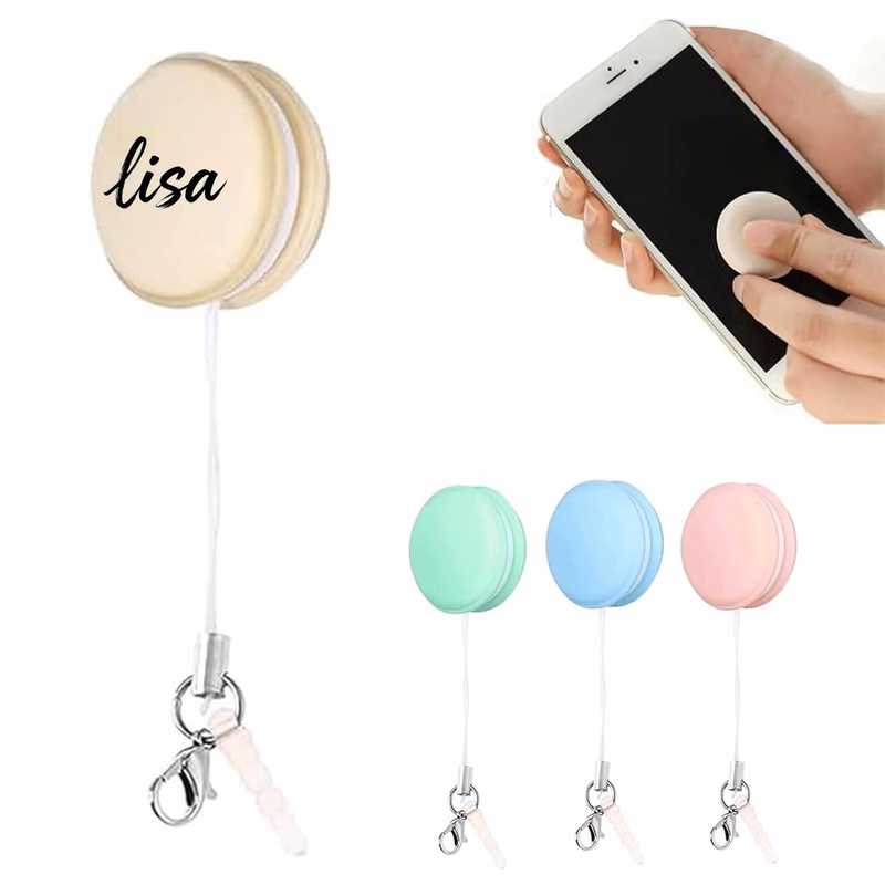 Mini Plastic Portable Screen Cleaning Cloth Keychain