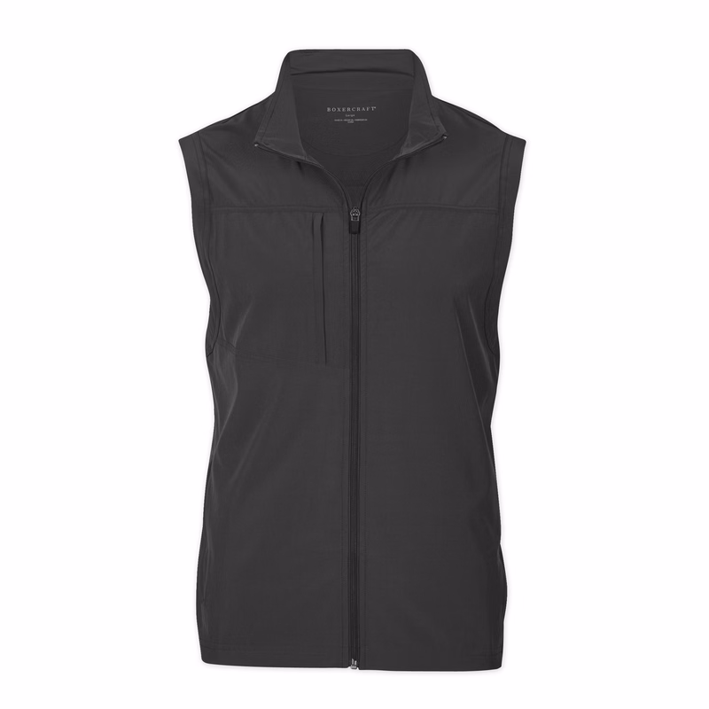 BOXERCRAFT MEN'S STRETCH WOVEN VEST