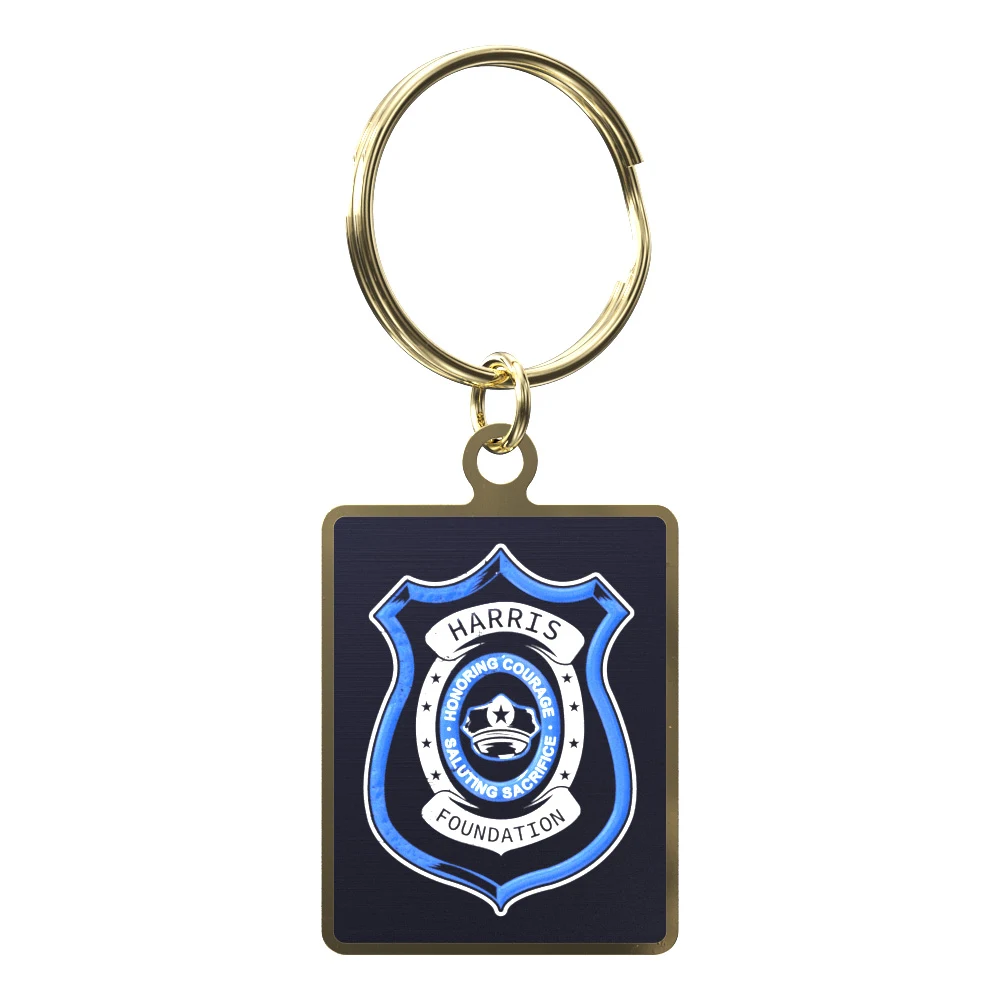 Vibraprint® Bright Rectangle Key Tag (1-1/8" x 1-1/2") 1