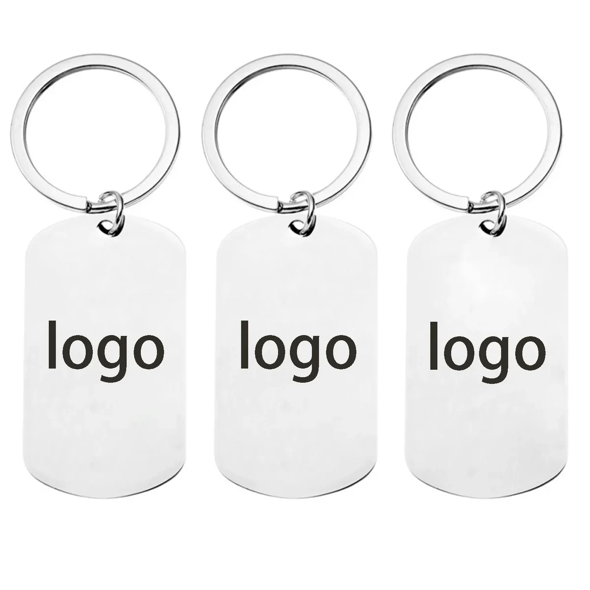 Stainless steel keychain pendant 1