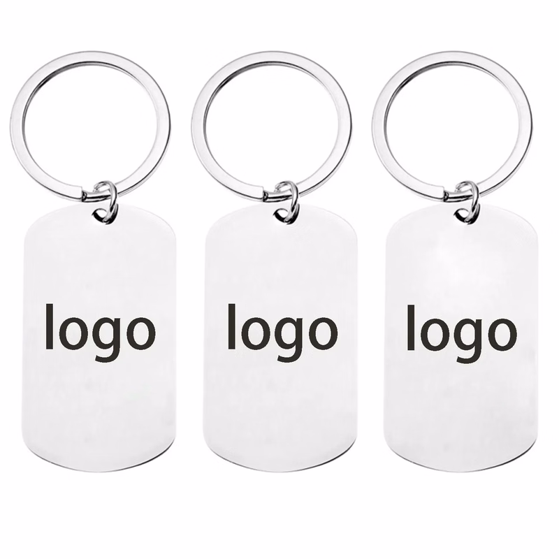 Stainless steel keychain pendant