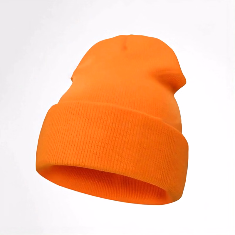 Knitted Beanie - Can Be Woven Patch