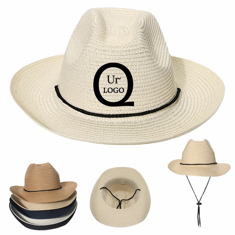 Summer Unisex Cowboy Straw Hat