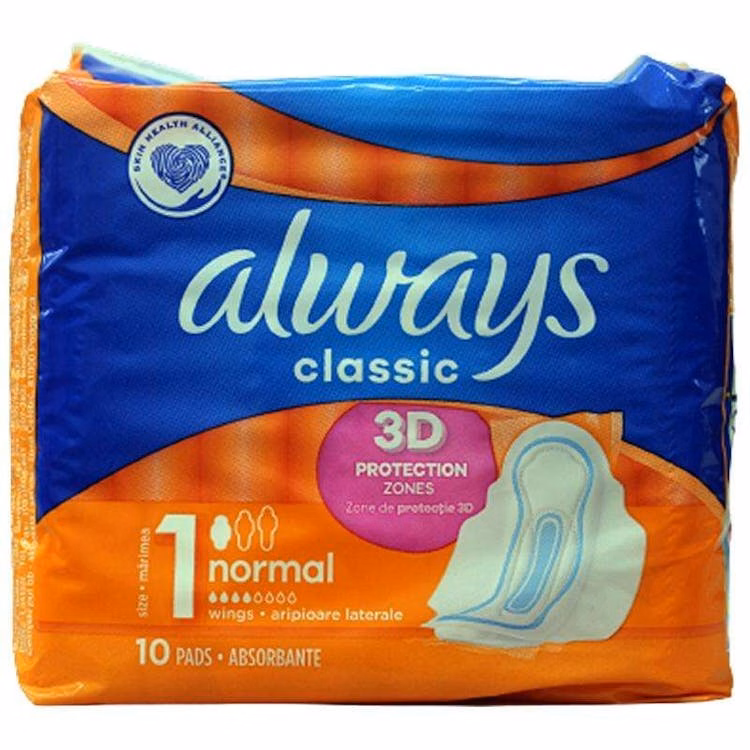 Always Maxi Pads with Wings - Normal Absorbency