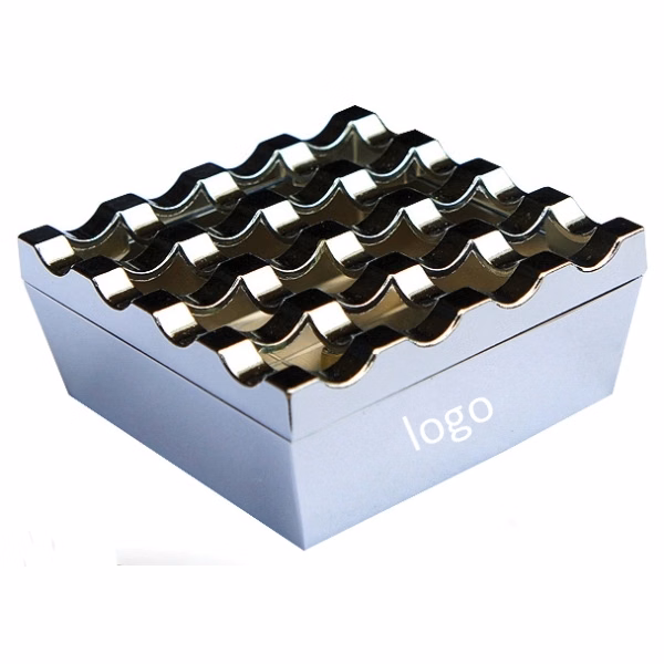 Square Metal Ashtray