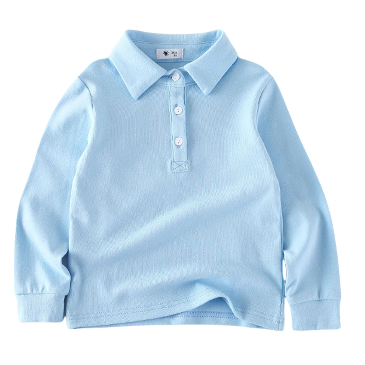 Kids Polo Shirt Long Sleeve T-Shirt 2025 Spring 1